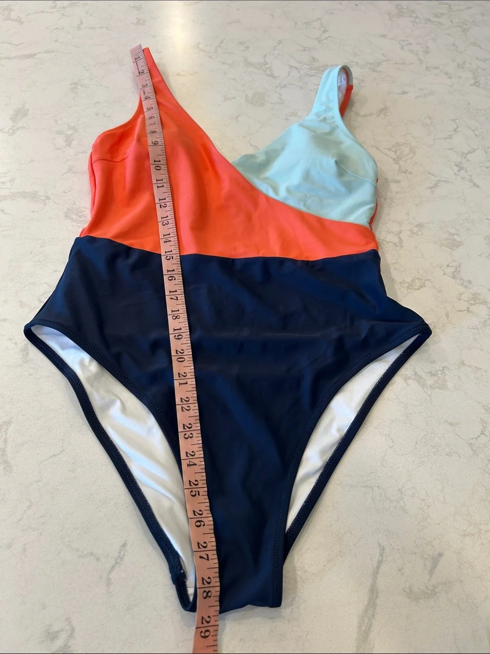 CUPSHE‎ Colorblock One-Piece Swimsuit Large NWT